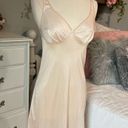 Vassarette Vintage Full Slip Romantic Nude Beige Womens 32 L  Satinessence Photo 6