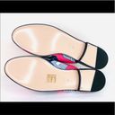 Gucci  Princetown Horsebit Satin Geometric Wallpaper Mule 432773 Slippers Size 37 Photo 5