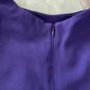 Emporio Armani Purple Acetate Button Cuffs Cap Sleeves Jumpsuit, size 4 Photo 9