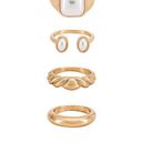 Ettika Revolve  Variety Ring Set Gold Womens Size OS Photo 0