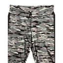 California Sport Camo Jogger Pants Drawstring Waist Black Racing Stripe Size XL Green Photo 1