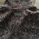 Cinch Tooled Western Brown Womens Pullover Size L Photo 4