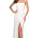 La Femme Strapless Jersey Gown Photo 0