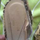 Kate Spade  Cream Snake skin open toe sandal heels Photo 1