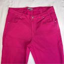 Jessica London  Straight leg Jeans Pink Womens Size 12W high Rise Photo 8