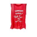 Fifth Sun  Surround Yourself with Tacos Not Negativity Summer Red Tank Top S Photo 1