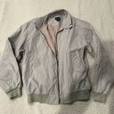 St. John’s Bay Cream Vintage Bomber Jacket Photo 0