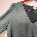 Tuckernuck  Green Suede Easton Blouse sz XXL Photo 5