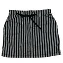 White Stag  Black & White Stripe Mini Skirt(Size 2) Photo 2