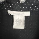 Dress Barn  Polka Dot Button Down Top Size Medium Photo 1