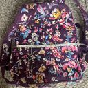 Vera Bradley Campus Backpack Maroon Floral Photo 9