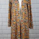 LuLaRoe 🔽 NWOT  Aztec Print Sarah Duster Cardigan, Size Small Photo 0