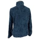 Pendleton  Women Fuzzy Full Zip Sherpa Blue Jacket Teddy Plaid Size Medium Photo 9