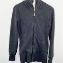 Lululemon  Dark Grey Full Zip Activewear Scuba Hoodie Jacket Women's Size 6 Photo 10