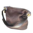 Relic  braided textured hobo sack handbag - brown Photo 1