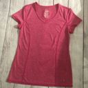 Danskin  Now Womens Pink Semi-fitted V-neck  Sz S Photo 3