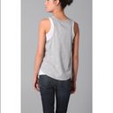 Vince 𝅺 SPLIT NECK RACER BACK LINEN TANK TOP Photo 2