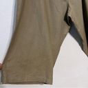 ELLOS Women's Plus Size Beige Linen Blend Casual Resort Beach Crop Pants 30 3X Photo 4