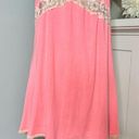 Victoria's Secret Victoria’s Secret Pink Coral Lace Trim Modal Nightgown Medium Photo 3