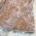 Coldwater Creek  linen blend paisley embroidered blazer jacket size 14 new! Photo 15