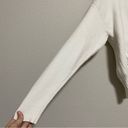 Modern Citizen  Marlowe White Wrap Front Sweater Photo 9