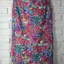 J. McLaughlin  Blakely Tropical Floral Pencil Skirt Size 6 Photo 6