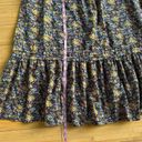 Universal Threads Universal Thread Sz M Tiered Ruffle Hem Multicolored Floral Bohemian Maxi Dress Photo 10