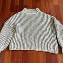 POL Striped Knit Chunky Sweater Photo 0