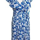 Draper James  RSVP Ruffle Wrap Dress Small Photo 0