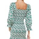 TCEC | Floral Smocked Mini Dress | S | Green | CD02369 | Sample Sale Photo 4