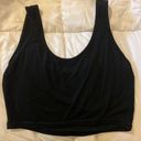 Nasty Gal black scoop neck tank Photo 1