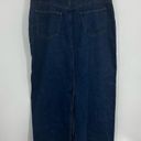 Vintage Y2K Boho Denim Maxi Skirt Size 16 Plus Size Early 2000s Photo 1