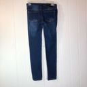 DKNY  Skinny 4-Pocket Dark Blue Wash Jeans with Belt Loops Photo 1