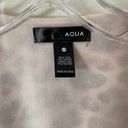 AQUA Animal Print Wrap Dress Photo 4