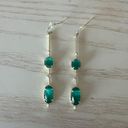 Kendra Scott Earrings Emerald Stone Photo 1