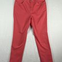 Krass&co Lauren Jeans  Ralph Lauren Coral Jeans white stitching Womens Size 8 - spot Photo 0