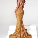 Scarlett Portia and  Gold Gown Photo 1