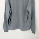 Zyia [ Active] Gray Energetic Zipper Crewneck Boyfriend Fit Sweatshirt Sz Large L Photo 9