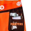 Hooters 🆕 Logo Orange Waitress Uniform Biker Shorts Photo 2