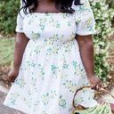 Draper James  Womens Dress Size 2X White Yellow Floral Boho Garden Party Girly Photo 0