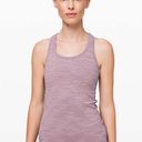 Lululemon  Cool Racerback II Wee Are From Space Frosted Mulberry/Black Currant XS Photo 0