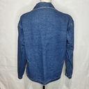 New Direction  Vintage Cotton Patchwork Quilted Denim Boho Jacket Size M Photo 5