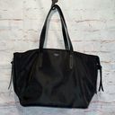 Botkier  Black Nylon Tote Weekender Bag Zipper Travel Carry On Zipper Detail Photo 0