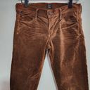 Citizens of Humanity Citizen of Humanity Avedon Low Rise Skinny Leg Suede in Brown Size 27 Photo 3