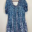 Free People  JET SET MINI DRESS IN INDIGO COMBO SIZE XS Photo 9