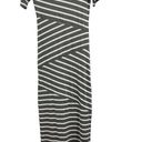 LA Made  Grey Stripe Maxi Small New Photo 3