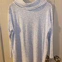 Lou & grey  Light Heather Grey Cowl Neck Sweatshirt Loungewear Top  - size medium Photo 1