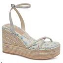 Dolce Vita Elvia Ankle Strap Espadrille Platform Wedge Sandals Size 9 Photo 0