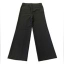 Loft  Women's High Waist Trousers Pants Size 6 Wide-Leg Belt Loops Career Black Photo 1