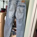 H&M Distressed Boyfriend Jeans Light Wash Photo 1